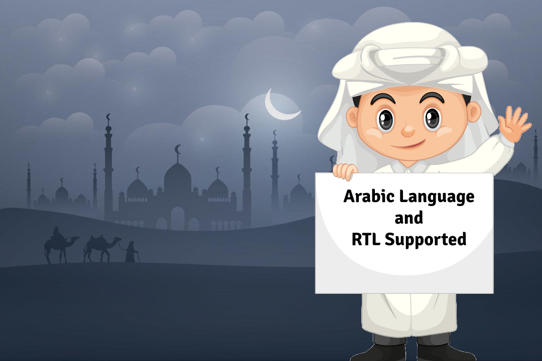 arabic and RTL supported